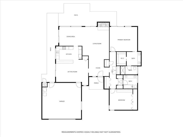 5532 N El Adobe Dr, Fresno, CA 93711 - view of home floor plan