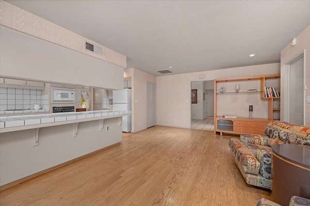 5532 N El Adobe Dr, Fresno, CA 93711 - living area with light wood finished floors