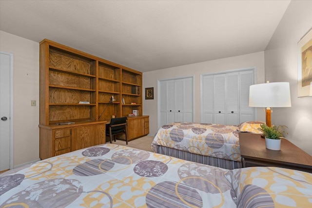 5532 N El Adobe Dr, Fresno, CA 93711 - bedroom with multiple closets and light carpet
