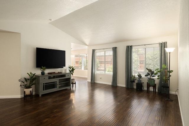 841 Whittier Ave, Clovis, CA 93611 - living area featuring wood finished floors and lofted ceiling