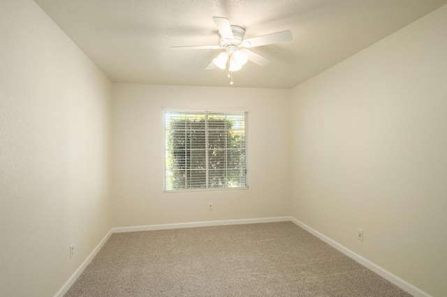 841 Whittier Ave, Clovis, CA 93611 - carpeted spare room with ceiling fan and baseboards
