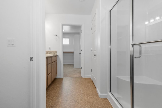 17 Medieval, Merced, CA 95341 - full bath with a stall shower and vanity