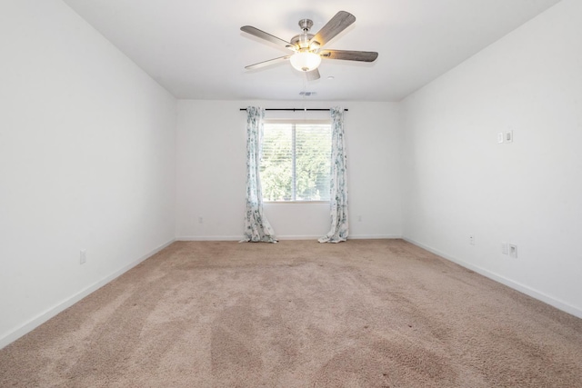 17 Medieval, Merced, CA 95341 - carpeted empty room featuring ceiling fan and baseboards