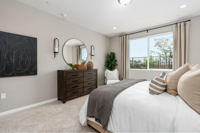 1473 Bloom Ln, Clovis, CA 93619 - bedroom featuring light carpet and recessed lighting
