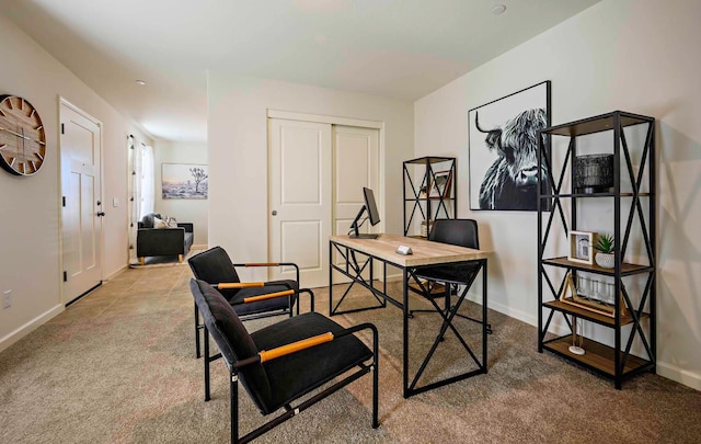 2018 Catherine Ave Unit 2043S, Sanger, CA 93657 - office area featuring carpet floors