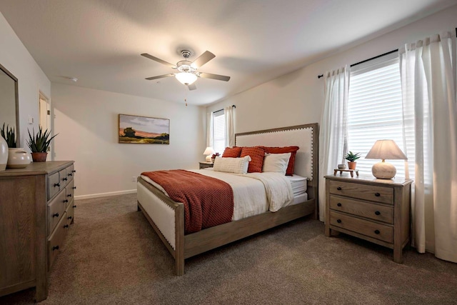 2018 Catherine Ave Unit 2043S, Sanger, CA 93657 - bedroom with carpet floors and ceiling fan