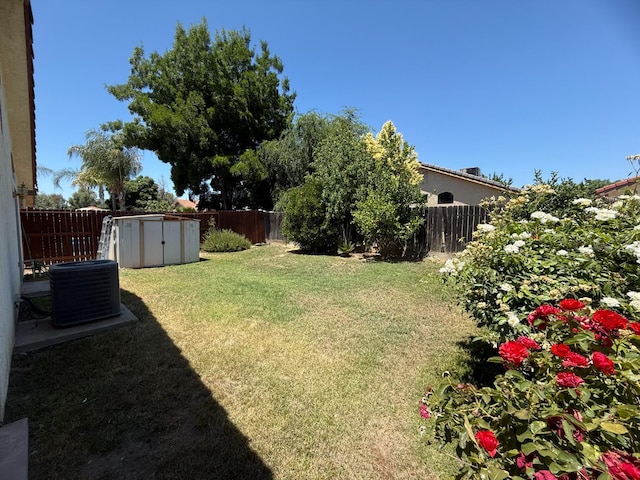 4688 W Weldon Ave, Fresno, CA 93722 - fenced backyard with a shed