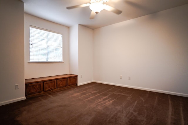 10080 N Dearing Ave, Fresno, CA 93730 - unfurnished room featuring dark carpet and a ceiling fan