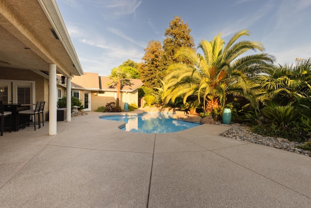 1199 E Cole Ave, Fresno, CA 93720 - outdoor pool featuring a patio area