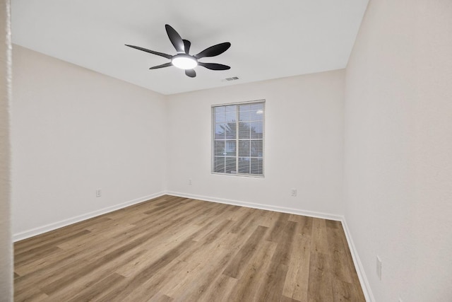 2540 E Seeger Ave, Visalia, CA 93292 - spare room with wood finished floors and ceiling fan