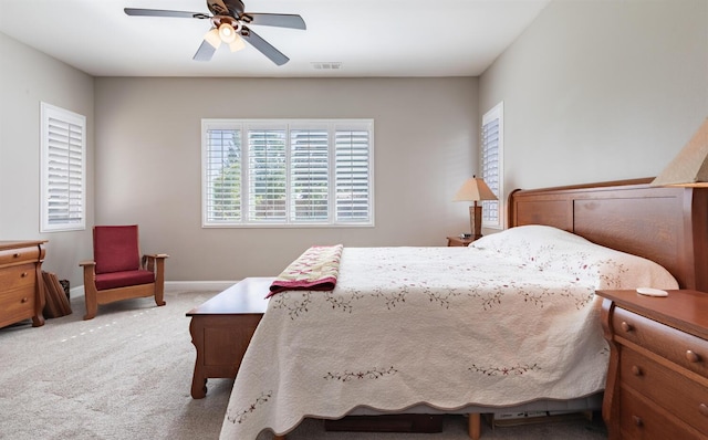 4575 N Emerald Peak Dr, Clovis, CA 93619 - bedroom with carpet floors and ceiling fan