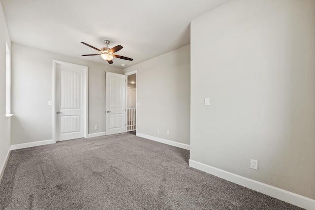 974 Talus Way S, Madera, CA 93636 - unfurnished bedroom with carpet flooring and ceiling fan