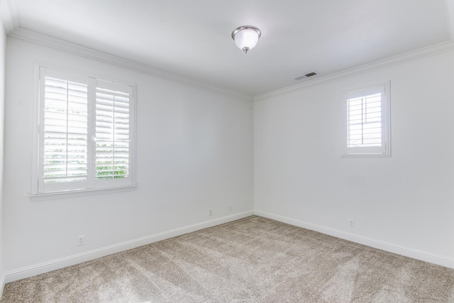 1090 Clara Ave, Fowler, CA 93625 - carpeted spare room with crown molding and baseboards