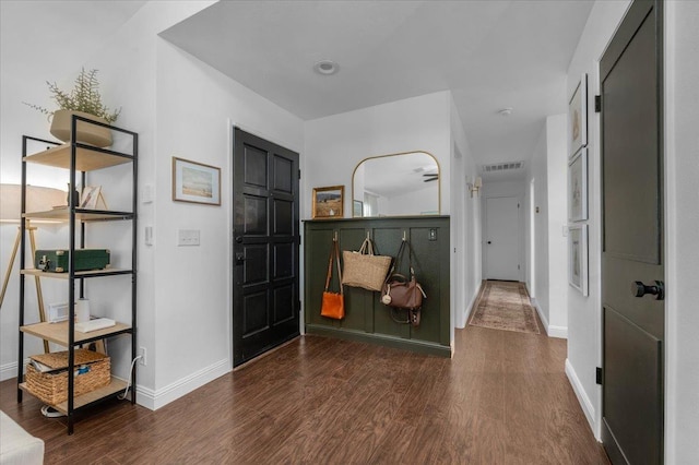 1448 Ashcroft Ave, Clovis, CA 93611 - foyer with wood finished floors and baseboards