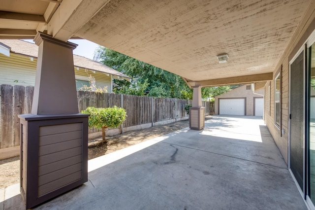 1437 N San Pablo Ave, Fresno, CA 93728 - view of patio / terrace with an outdoor structure