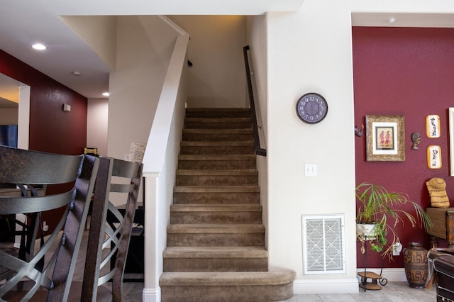 2457 Carson Ave, Clovis, CA 93611 - stairway with baseboards