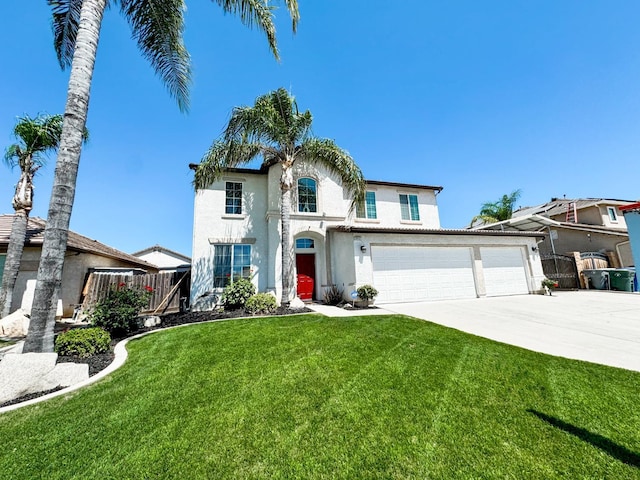 2457 Carson Ave, Clovis, CA 93611 - view of front of property featuring stucco siding and driveway