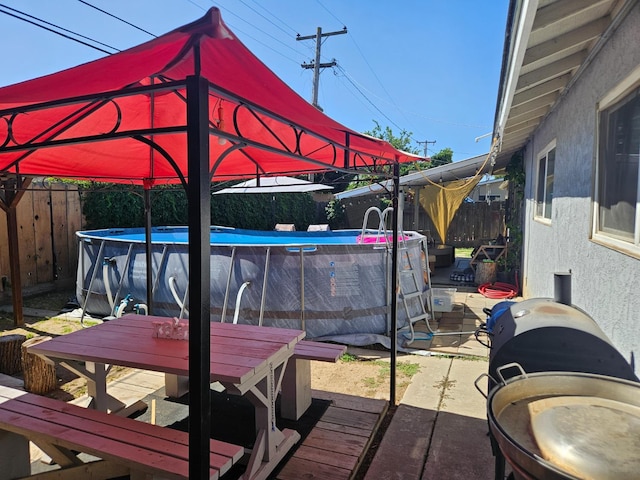 432 Brimmer Rd, Merced, CA 95341 - deck with a fenced backyard and outdoor dining space