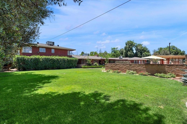 5481 E Geary St, Fresno, CA 93727 - view of green lawn