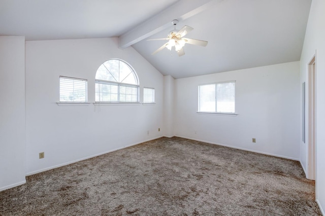 9340 N Jackson Ave, Fresno, CA 93720 - spare room with carpet flooring and a ceiling fan
