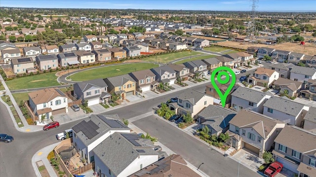 6105 W Richert Ave, Fresno, CA 93723 - aerial perspective of suburban area