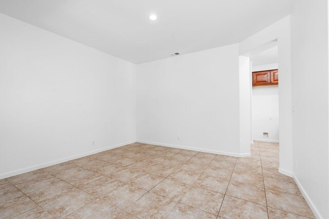 5227 E Florence Ave, Fresno, CA 93727 - spare room featuring recessed lighting and baseboards