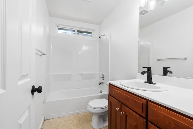 5227 E Florence Ave, Fresno, CA 93727 - full bathroom featuring vanity and bathing tub / shower combination