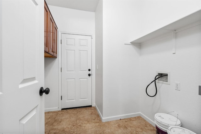 5227 E Florence Ave, Fresno, CA 93727 - laundry area featuring cabinet space and washer hookup