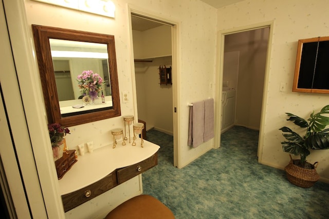 5513 N El Adobe Dr, Fresno, CA 93711 - bathroom with vanity