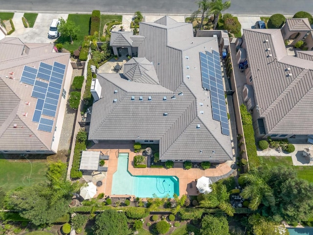 1568 E Sterling Hill Way, Fresno, CA 93730 - aerial overview of property's location with a pool area