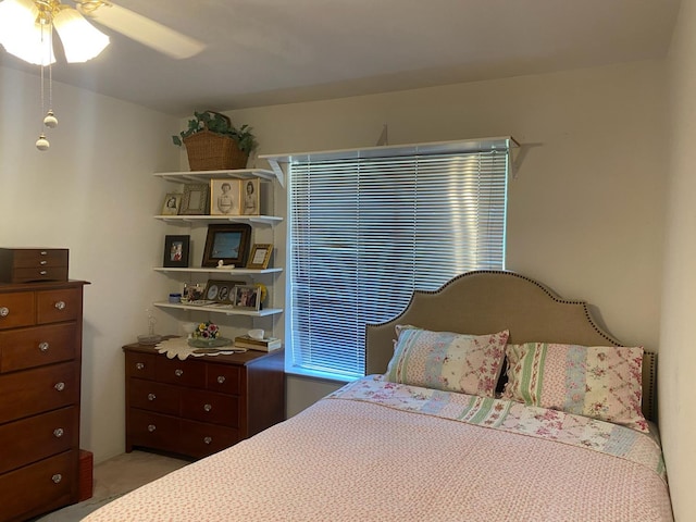 36883 Cloverleaf Ave, Madera, CA 93636 - bedroom featuring light colored carpet and ceiling fan