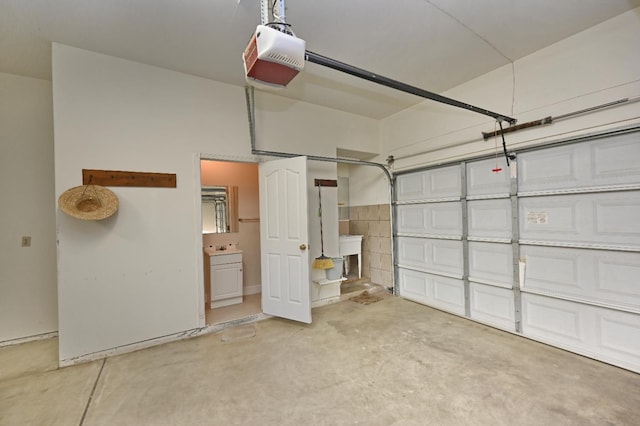8037 E Morab Ave, Clovis, CA 93619 - garage featuring a garage door opener