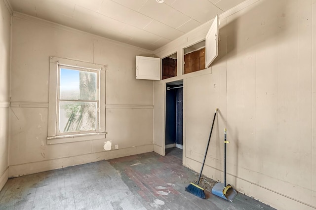 760 Sunnyside Ave, Clovis, CA 93611 - spare room featuring ornamental molding and wood finished floors