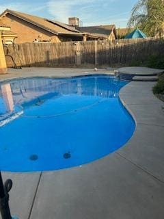 220 S Double Tree Way, Madera, CA 93637 - view of pool with a fenced backyard and a patio area