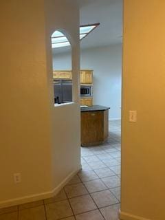 220 S Double Tree Way, Madera, CA 93637 - hall with baseboards and light tile patterned floors