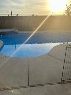 220 S Double Tree Way, Madera, CA 93637 - view of pool at dusk