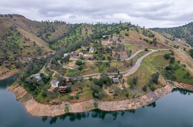 27415 Sky Harbour Rd, Friant, CA 93626 - aerial overview of property's location with a water and mountain view