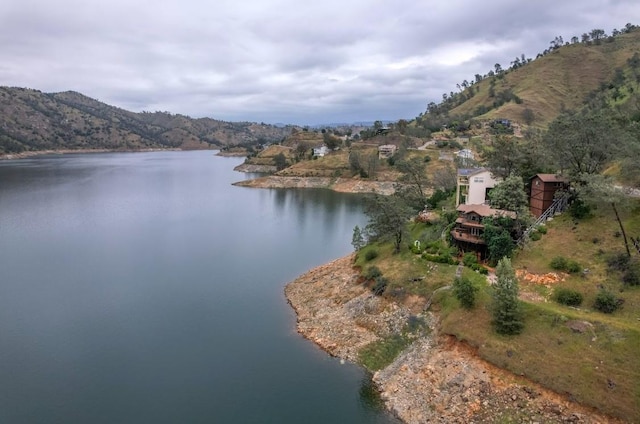 27415 Sky Harbour Rd, Friant, CA 93626 - water view with a mountain backdrop