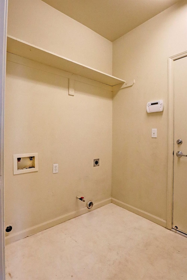 5684 W Holland Ave, Fresno, CA 93722 - laundry room featuring washer hookup, hookup for an electric dryer, and hookup for a gas dryer