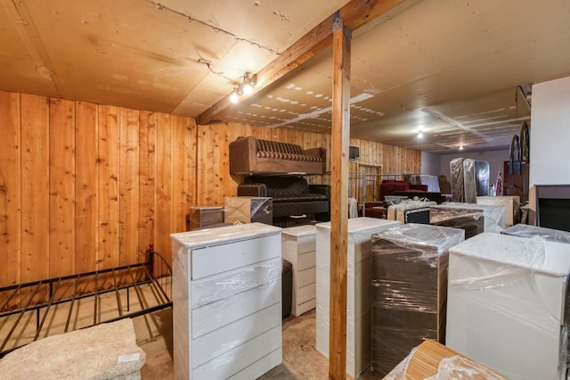 43125 Rd 80, Dinuba, CA 93618 - finished basement featuring wooden walls