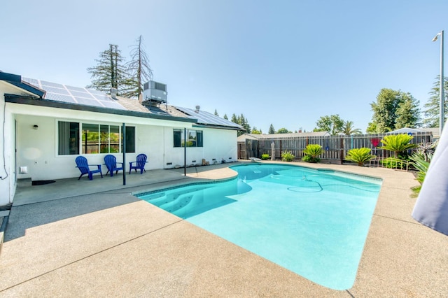 1580 Armstrong Ave, Clovis, CA 93611 - view of pool featuring a patio and a fenced backyard