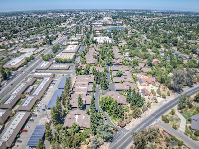 5039 N Van Ness Blvd, Fresno, CA 93711 - aerial view of property's location featuring a nearby body of water and nearby suburban area