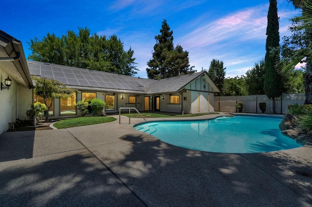 3547 W Locust Ave, Fresno, CA 93711 - view of swimming pool with a patio