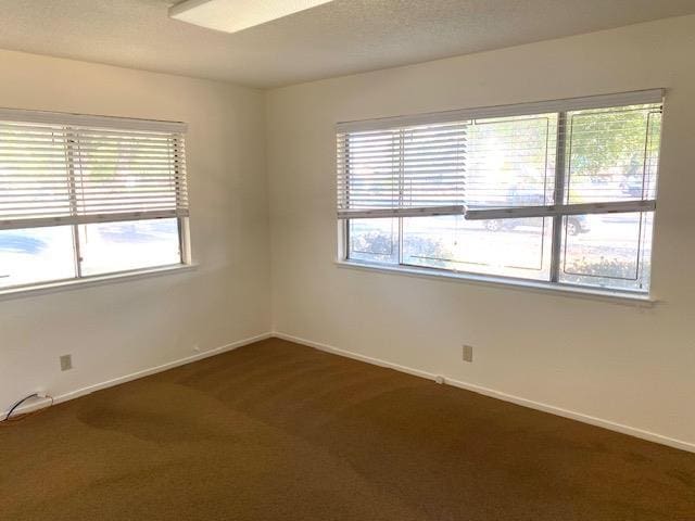 4902 E Townsend Ave, Fresno, CA 93727 - spare room with dark colored carpet and baseboards