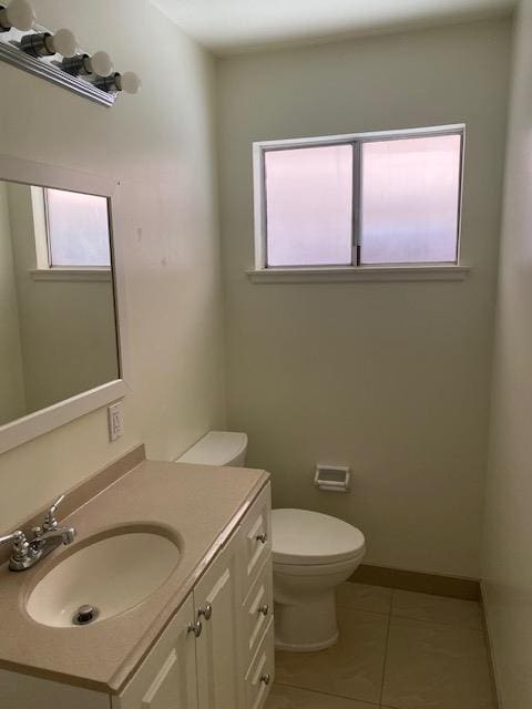 2739 Fine Ave, Clovis, CA 93612 - half bathroom featuring tile patterned floors and vanity