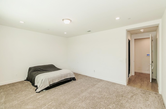 117 Emperor Way, Dinuba, CA 93618 - carpeted bedroom with baseboards and recessed lighting