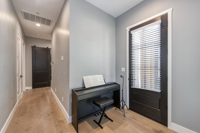 4240 Rall Ave, Clovis, CA 93619 - foyer entrance featuring light wood-type flooring and recessed lighting