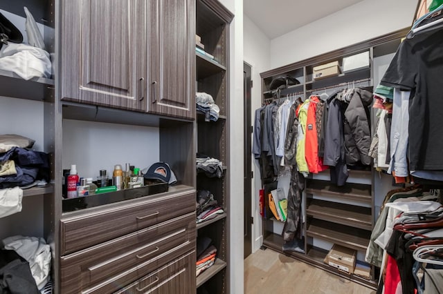 4240 Rall Ave, Clovis, CA 93619 - walk in closet featuring light wood-style floors