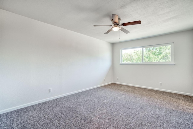 5276 N 1st St, Fresno, CA 93710 - carpeted spare room featuring ceiling fan and baseboards