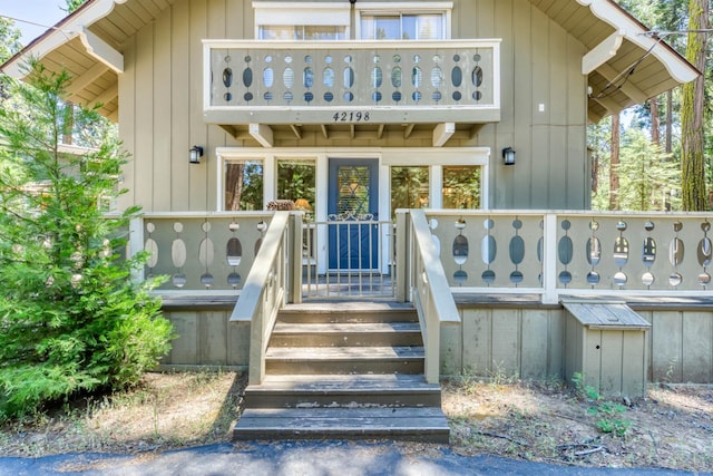 42198 Smoke Tree, Shaver Lake, CA 93664 - doorway to property